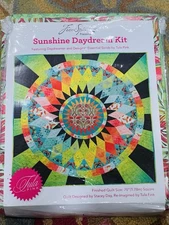 Tula Pink Sunshine Daydream Quilt Kit Daydreamer & Designer Fabric 70 x 70”