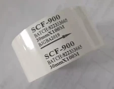 5 Rolls SCF900 Black / White Thermal transfer ribbons 25mm/30mm/35mm*100m