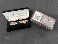 Case XX Exotic Lion Paw, Black Onyx, Mother of Pearl inlays Mini Trapper 2014