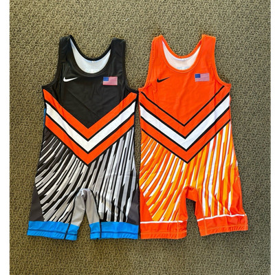 Oklahoma State RTC Freestyle Wrestling Singlet Set Adult Medium
