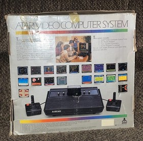 Atari 2600 Darth Vader Console Controller Set In Box & Matching Serials *Tested*