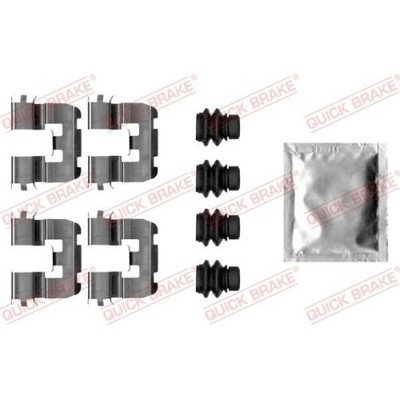 1x Zubehörsatz, Scheibenbremsbelag QUICK BRAKE 109-0039 passend für