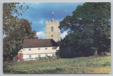 Early Autumn at Church Green in Matching Essex England c1970s Postcard