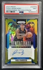 PAOLO BANCHERO PSA 9 2024-25 PANINI PRIZM #SS-PBM SENSATIONAL AUTO GOLD 04/10