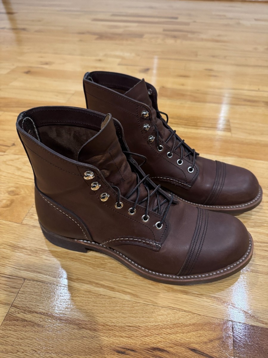 Red Wing Shoes Iron Ranger Size 11 Boot - Brown (8111) for sale