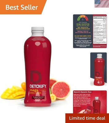 Mega Clean 32 Oz Liquid Detox - Herbal Formula for Body Purification & Vitality