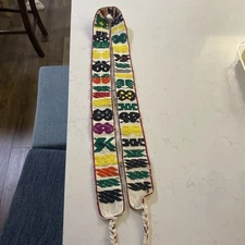 Authentic Guatemala embroidered Boho Woven SASH BELT 