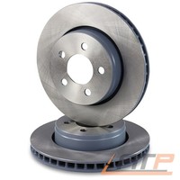 2X Bremsscheibe BelÜFtet Ø302 Vorne FÜR Dodge Nitro Jeep Cherokee Compass