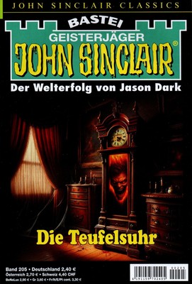 JOHN SINCLAIR CLASSICS Nr.  205 - Die Teufelsuhr - Jason Dark - NEU