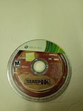 Deadpool (Microsoft Xbox 360, 2013) Disc Only Tested Works Marvel Activision