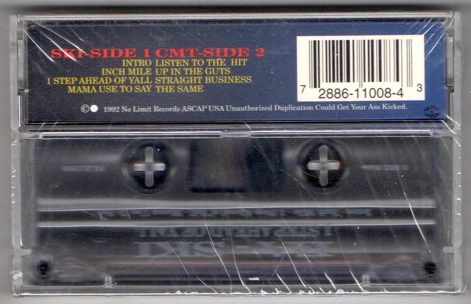 EA-SKI 1 Step Ahead Of Y'all SEALED Rap Tape No Limit Records Master P TRU 1992 - Image 2 of 3