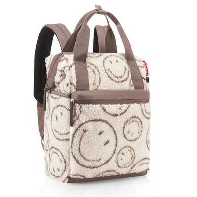 reisenthel Allrounder R Rucksack & Tragetasche smiley  teddy chocolate JR1045