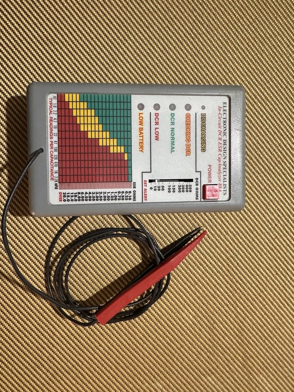 Electronic Design Specialists Cap Analyzer EDS-88A CapAnalyzer Circuit DCR ESR