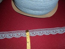 1" scalloped flat country blue lace 10 yards .25 a YARD
