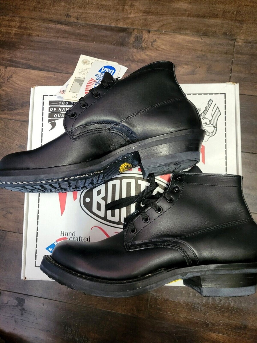 オスカーWHITE'S BOOTS セミドレス ワークブーツ 2332MV White's Boots # 2332MV Black Custom Made Semi-Dress Boots