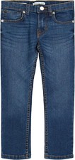 Calvin Klein Boys' Little Skinny Fit Stretch Denim Jeans, 16