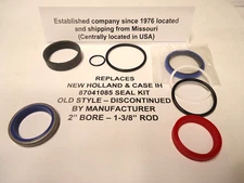 RE-87041085 Seal Kit (Old Style) N.H. 14LA, 15LA & Case iH LX114 (See Descript.)