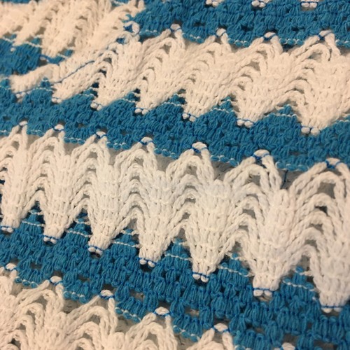 Vintage Mexican Dress Crochet Gauze Boho Festival Peasant Cottagecore Muumuu T10 - Picture 11 of 12