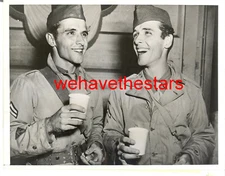 Vintage Mauch Twins ARMY SERVICE MEN '46 PRESS Publicity Portrait