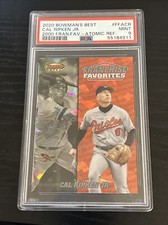 2020 Bowman’s Best Cal Ripken Jr 2000 Franchise Favorite Atomic Ref PSA 9