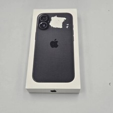 iPhone 16 Blue BOX ONLY Empty with Insert Cable