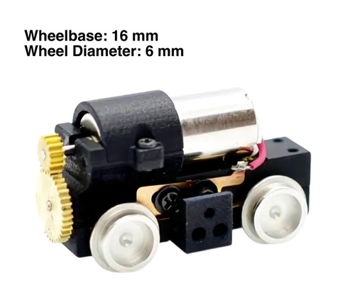 N/HOn30/HOe/009/On18/O9 Narrow Gauge Locomotive Power Drive Chassis 16mm/6mm - Picture 11 of 24