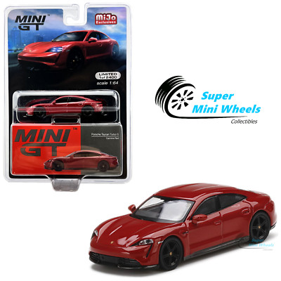 ミニカー MINIGT PorscheTaycanTurboS PorschexShell MINI GT x Shell (set of 4) GTR & Taycan & Defender & M3 #261