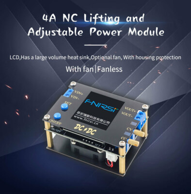 DC-DC Buck-Boost Converter 0.5-30V 4A 35W Adjustable CC CV Power Supply Module
