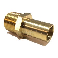 5/8 HOSE BARB X 1/2 MALE NPT Brass Pipe Fitting NPT Thread Gas Fuel Water Air