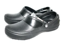 CROCS Mercy Work Clog Women Size 11 Black Slip-Resistant Waterproof 10876-060