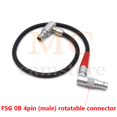 LBUS Cforce Motor Cmotion Power Cable For ARRI Alexa Camera RS 3 Pin to 0B 4Pin