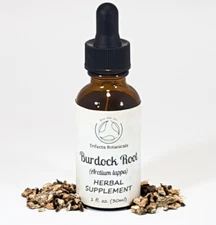 BURDOCK ROOT Herbal Supplement / Liquid Extract Tincture / Arctium lappa Herb