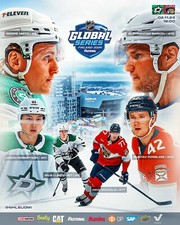 Dallas Stars vs Flordia Panthers Finland 2024 Global Series 8x10 NHL Photo