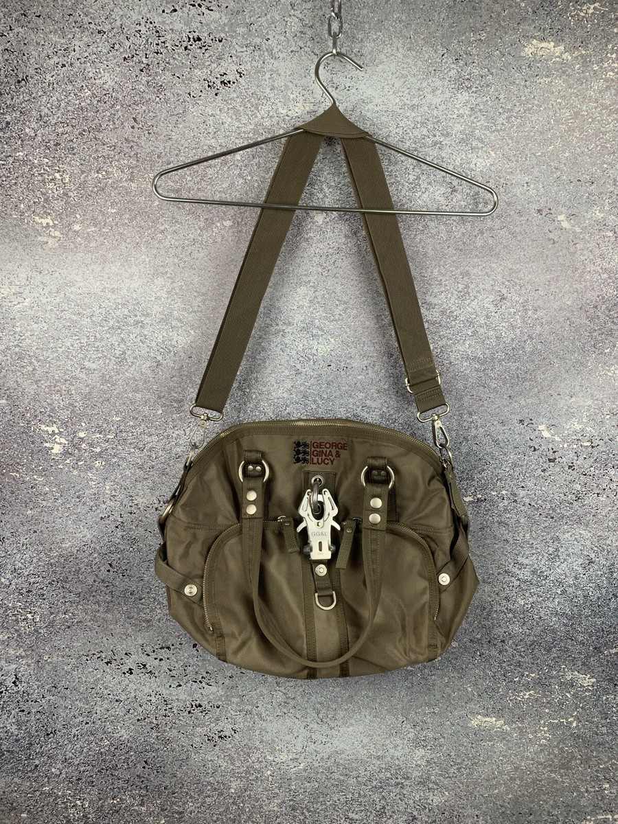 GGL GEORGE GINA LUCY STYLETTO BROWN OLIVE MULTIPOCKET CARGO GGL GEORGE GINA LUCY STYLETTO BROWN OLIVE MULTIPOCKET CARGO