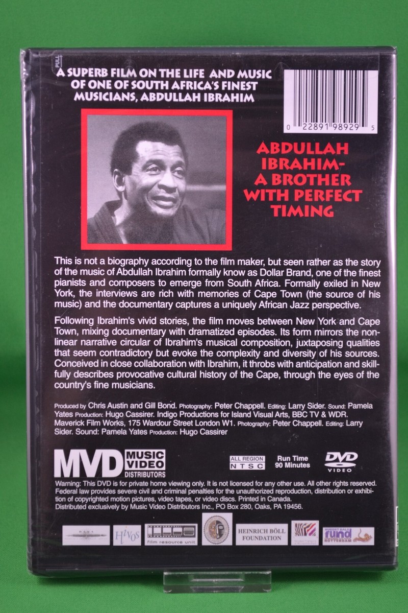 その他 Brother With Perfect Timing [DVD] Abdullah Ibrahim - A Brother With Perfect Timing (DVD, 2005) for