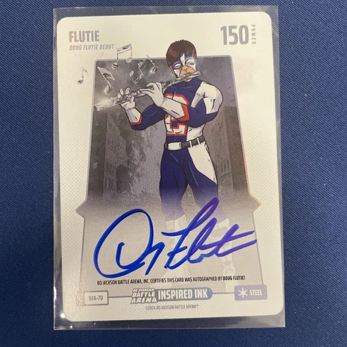 2024 Bo Jackson Battle Arena - On Card Auto - Autograph - Doug Flutie Steel