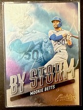 2022 Panini Absolute #BYS-4 Mookie Betts By Storm Retail Green