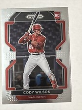 2022 Panini Prizm Cody Wilson RC Washington Nationals #94