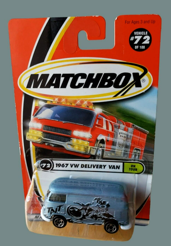 2000 Matchbox 1967 VW DELIVERY VAN Volkswagen Panel On Tour Series #72/100 1:64 - Picture 2 of 13