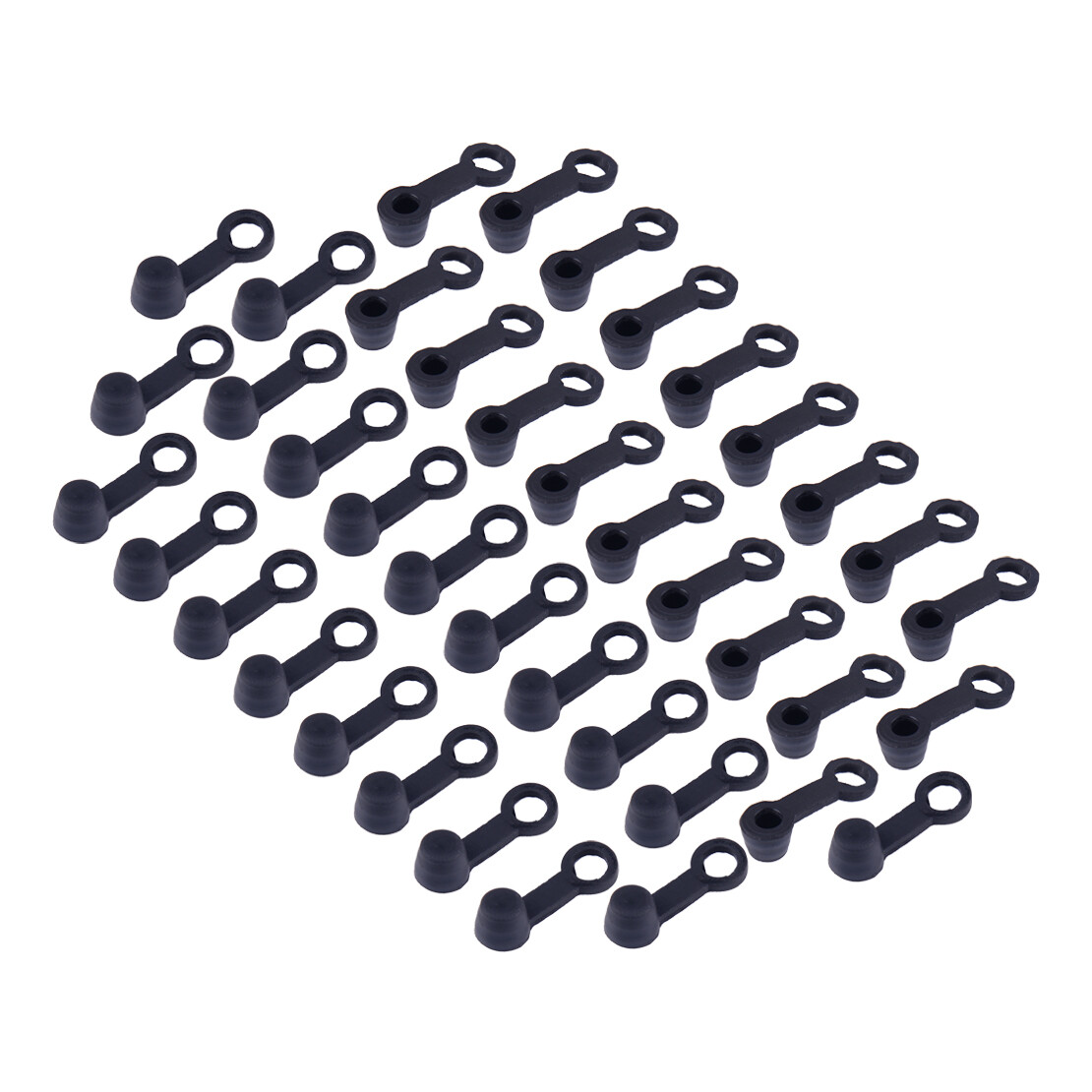 40x Brake Bleeder Screw Caps Grease Fiting For 8MM Rubber Dust Cover
