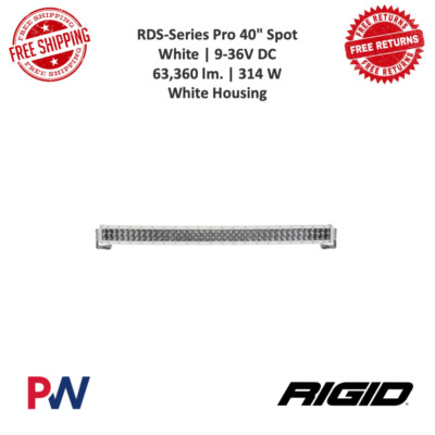 Rigid Industries | RDS-Series Pro 40'' Spot | White | 314 W | 63,360 lm. | 9-36 V