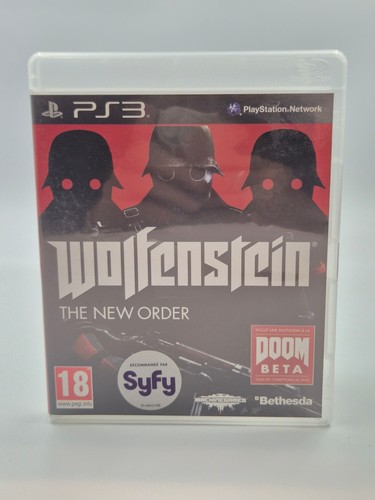 Jeu PS3 Wolfenstein The New Order - Boîte Et Manuel - Bon état
