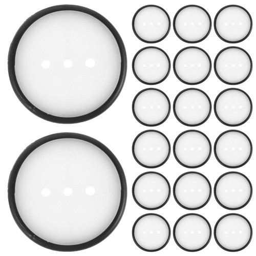 150 Stück Gummireifen, kleine Räder, 3 Löcher, für Spielzeug, - Bild 11 von 12