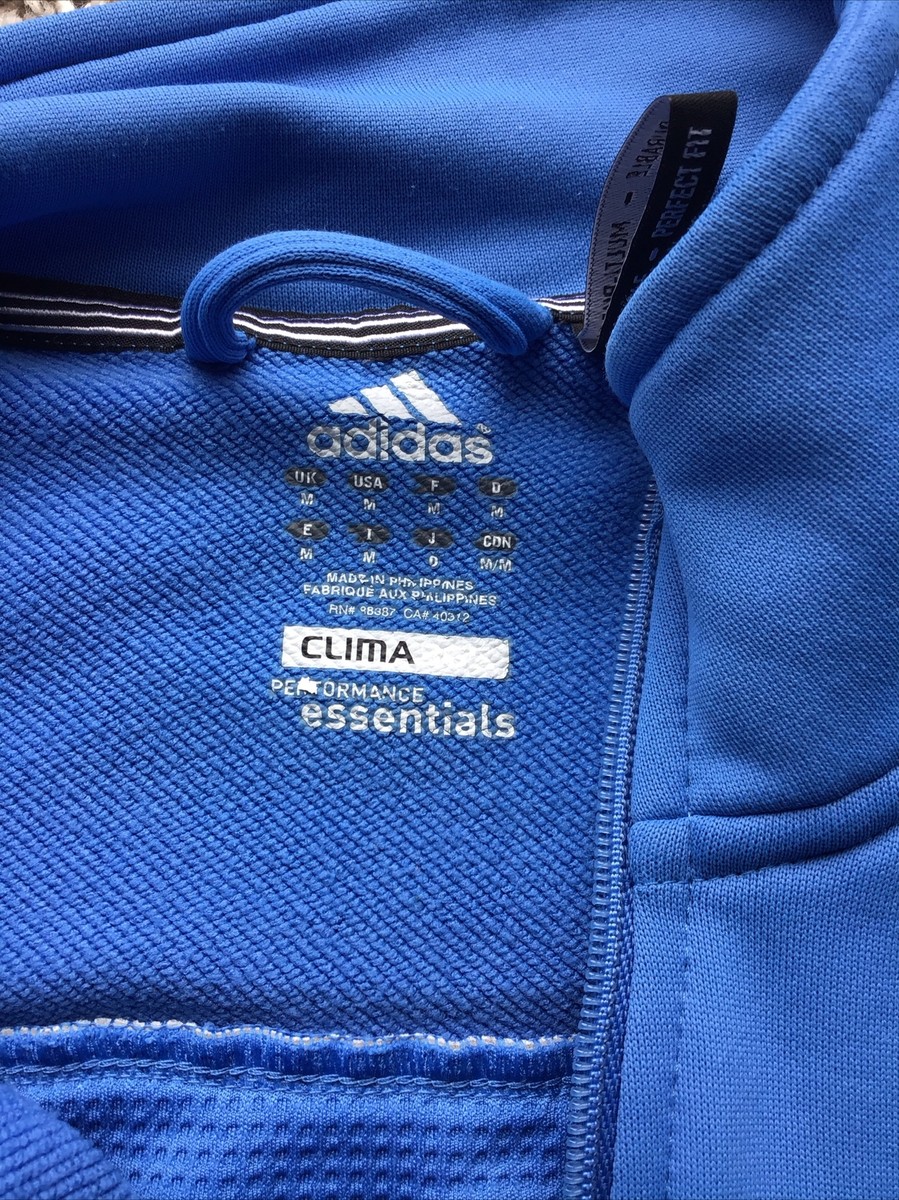 Adidas Clima 365 Performance Essentials Track Jacket And