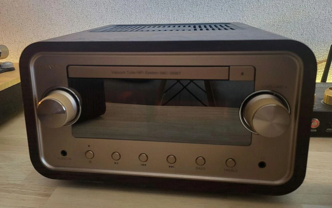 SANSUI SMC-300BT Bluetooth tube hybrid CD stereo system