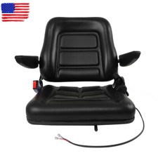 w Seat Switch Belt Universal Tractor Seat Folding Adjustable Forklift Seat