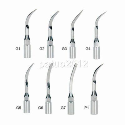 Dental Ultrasonic Scaler Perio Scaling Tip G1-G7 For EMS/WOODPECKER Handpiece