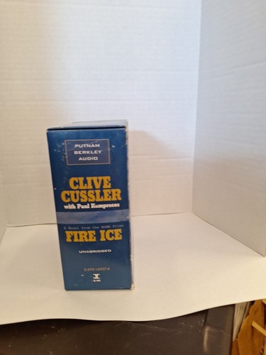 Clive Cussller With Paul Kemprecos. Fire Ice Book On Tape . - Picture 2 of 7