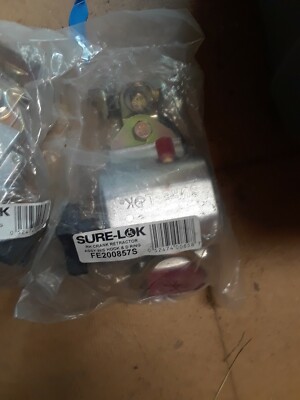 SURE-LOK WHEELCHAIR LOCK RH CRANK RETRACTOR ASSY W S HOOK AND D RING FE200857S