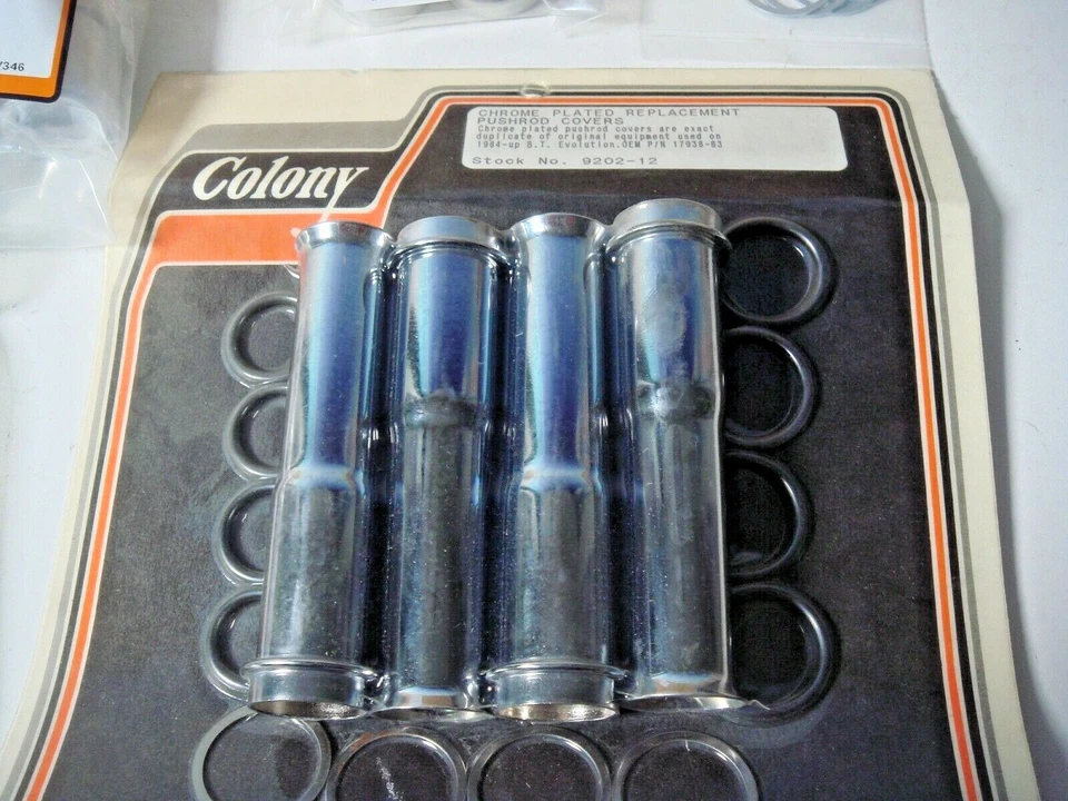 Kit Cubierta Varilla Empuje Harley XL Sportster 1990-03 1200 883 Cromo V-Twin 11-0935 Z9 Foto 2 de 4